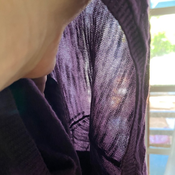 H&M Basic thin purple sweater - Picture 6 of 16